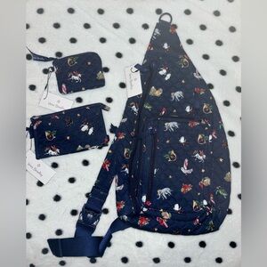 Vera Bradley Snow Globe Motifs set